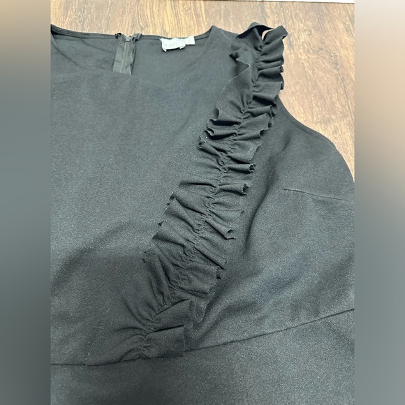 ASOS women’s size 18 black short ruffle dress - Picture 5 of 5